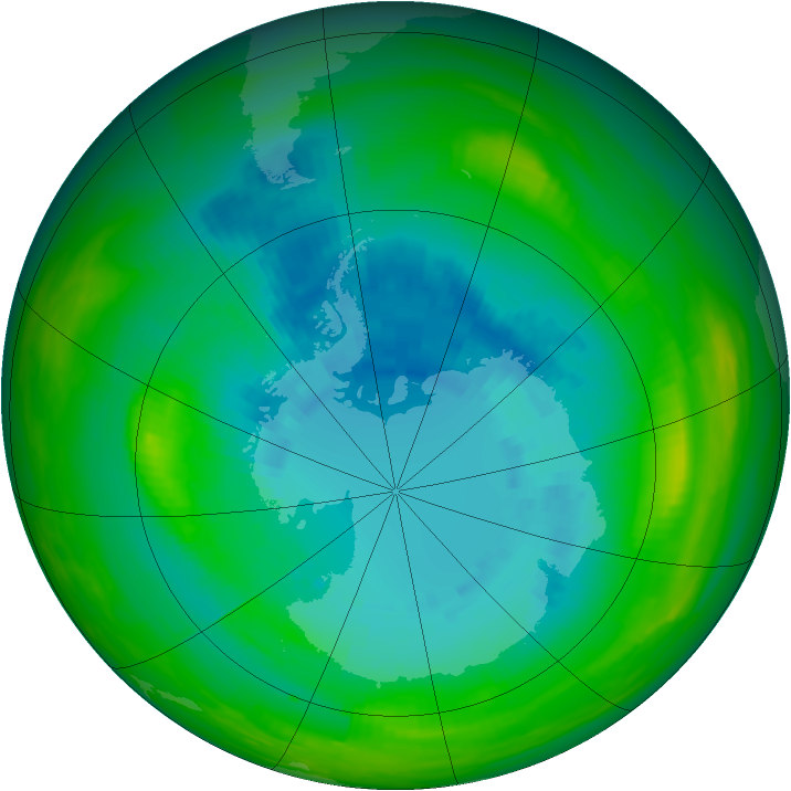 Ozone Map 1979-09-06